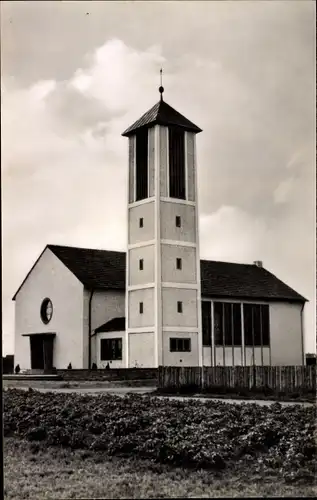 Ak Schifferstadt in Rheinland Pfalz, Gustav Adolf Kirche