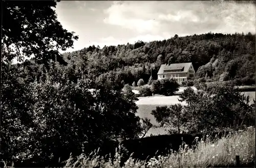 Ak Rödinghausen Westfalen, Jugendherberge, Wald