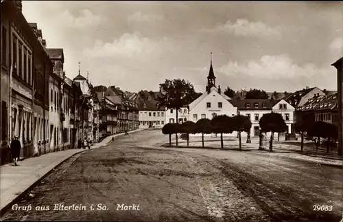 Ak Elterlein im Erzgebirge, Markt