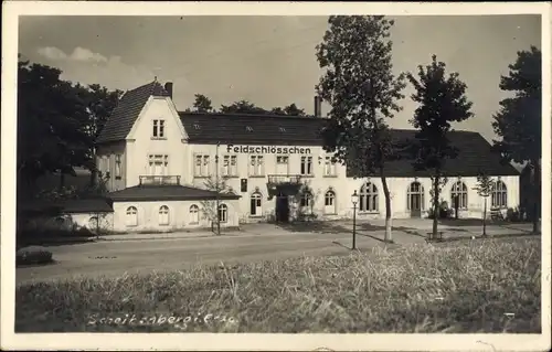 Ak Scheibenberg im Erzgebirge, Feldschlösschen