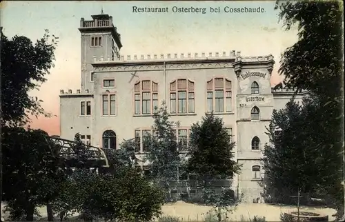 Ak Dresden Cossebaude, Restaurant Osterberge