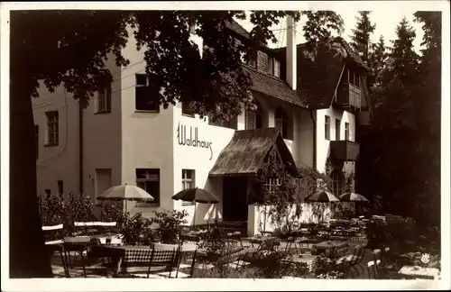 Ak Augustusburg im Erzgebirge, Hotel Waldhaus