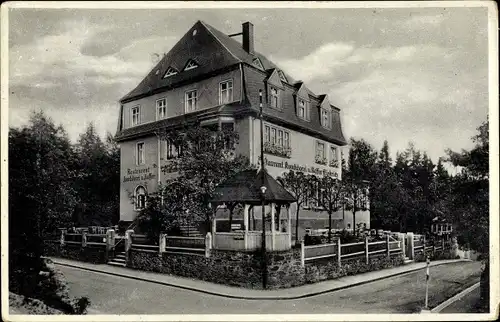 Ak Augustusburg im Erzgebirge, Hotel Friedrich