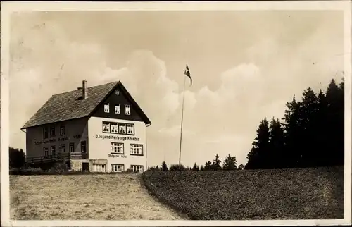 Ak Kniebis Freudenstadt im Nordschwarzwald, Deutsche Jugendherberge und Schullandheim