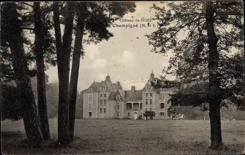 Ak Champigné Maine-et-Loire, Chateau de Moze