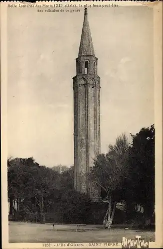 Ak Saint Pierre d’Oléron Charente Maritime, Belle Lanterne des Morts