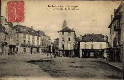 Ak Limogne Lot, La Grand' Place