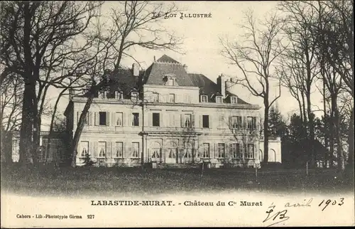Ak Labastide Murat Lot, Chateau du C. Murat