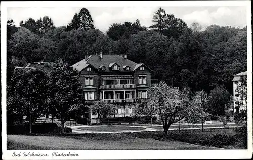 Ak Bad Salzhausen Nidda in Hessen, Blindenheim