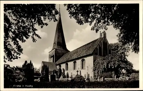 Ak Husby Angeln, Kirche