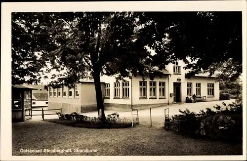 Ak Steinberghaff Steinberg in Schleswig Holstein, Strandhotel, Teilansicht