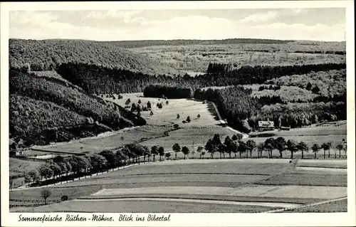 Ak Rüthen in Westfalen, Blick in das Biebertal