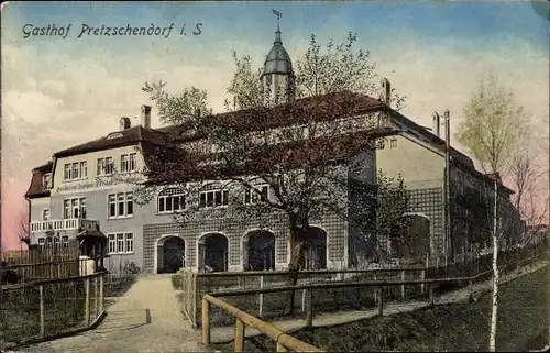 Ak Pretzschendorf Klingenberg im Erzgebirge, Gasthof