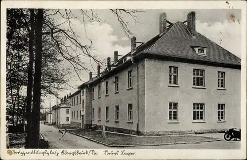 Ak Königsbrück in der Oberlausitz, Truppenübungsplatz, Neues Lager