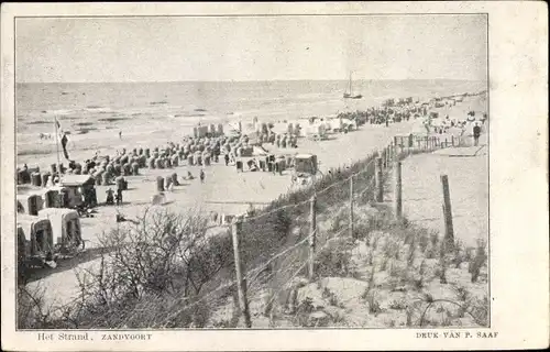 Ak Zandvoort Nordholland, Strandgezicht