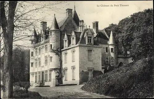 Ak Fontevrault Maine-et-Loire, Le Chateau du Petit Thouars