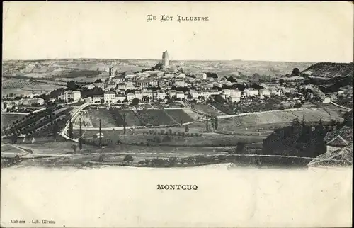 Ak Montcuq Lot, Panorama