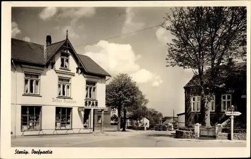 Ak Sterup in Schleswig Holstein, Dorfpartie