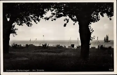 Ak Ostseebad Boltenhagen, Am Strande