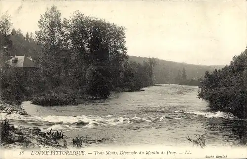 Ak Trois Monts Calvados, Le Deversoir du Moulin du Pray