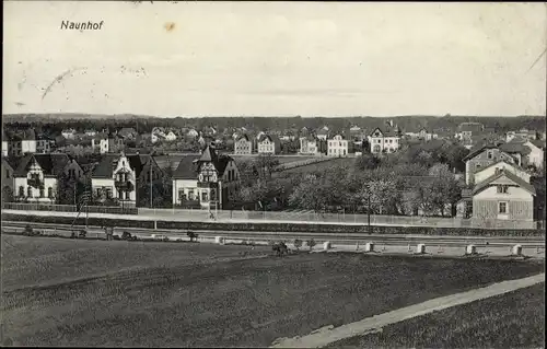 Ak Naunhof im Kreis Leipzig, Blick auf den Ort