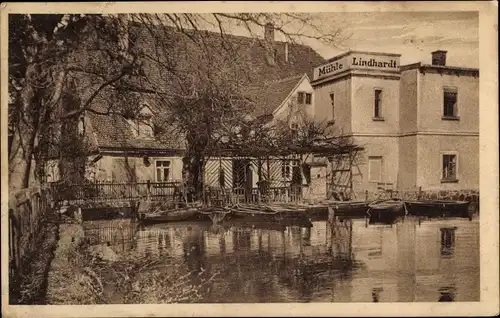 Ak Lindhardt Naunhof im Kreis Leipzig, Mühle Lindhardt