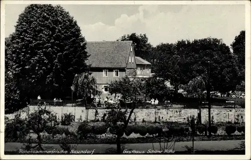 Ak Naundorf Struppen Sachsen, Gasthaus Schöne Höhe