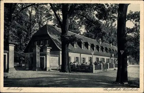 Ak Moritzburg in Sachsen, Blick auf die Kurfürstliche Waldschänke