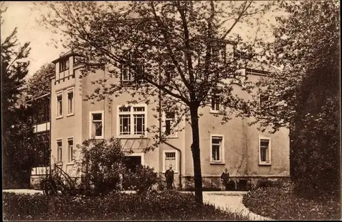 Ak Kreischa im Erzgebirge, Blick auf das Sanatorium, Parkvilla