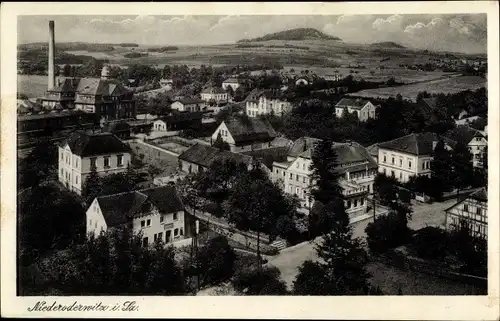 Ak Niederoderwitz Oderwitz in Sachsen, Blick nach dem Spitzberg