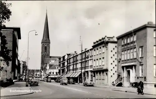 Ak Hengelo Overijssel, Enschedestraat