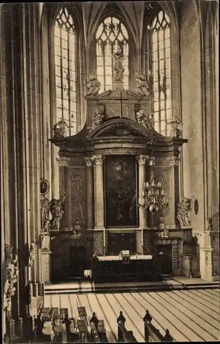 Ak Görlitz in der Lausitz, Altar der Peterskirche