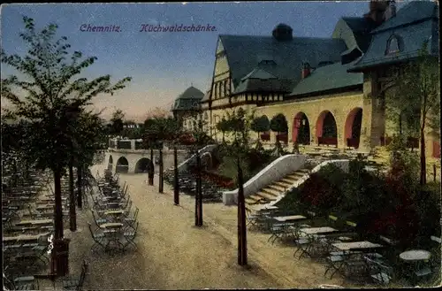 Ak Chemnitz in Sachsen, Küchwaldschänke
