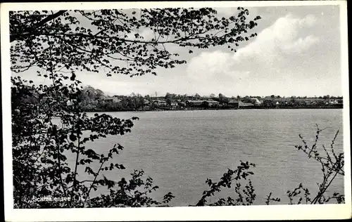 Ak Schmalensee in Schleswig Holstein, Seeblick, Ort