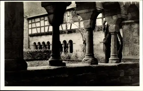 Ak Feuchtwangen in Mittelfranken, Kreuzgang