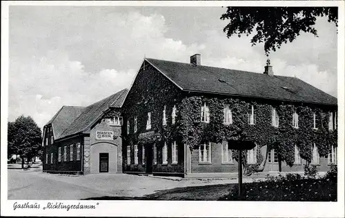 Ak Rickling im Kreis Segeberg, Gasthaus Ricklingerdamm