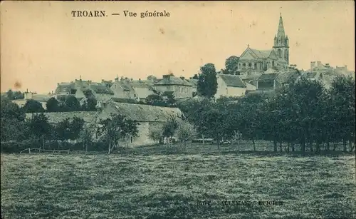 Ak Troarn en Calvados, Vue generale