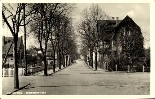 Ak Süderbrarup in Schleswig Holstein, Bismarckstraße