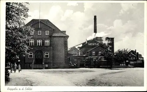 Ak Kappeln an der Schlei, Nestle Fabrik