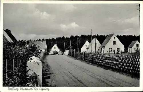 Ak Bad Segeberg in Schleswig Holstein, Siedlung Wardersee