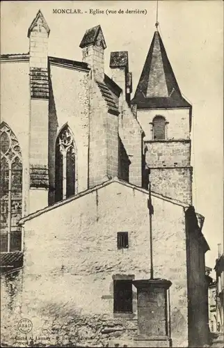 Ak Monclar de Quercy Tarn et Garonne, Eglise