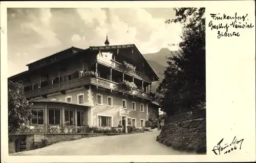 Ak Finkenberg im Zillertal in Tirol, Gasthof Neuwirt