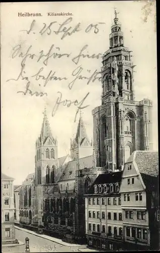 Ak Heilbronn am Neckar, Kilianskirche