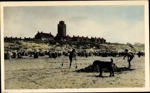 Ak Zandvoort Nordholland, Strandgezicht