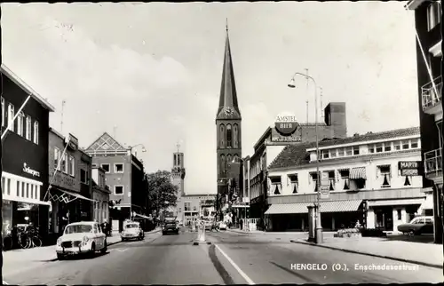 Ak Hengelo Overijssel, Enschedestraat