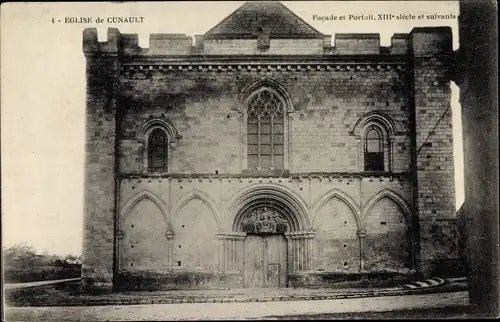 Ak Cunault Maine et Loire, L'Eglise