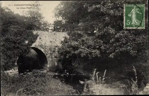 Ak Trementines Maine et Loire, Le vieux Pont