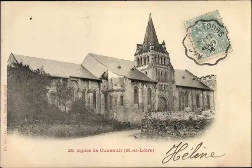 Ak Cunault Maine et Loire, L'Eglise