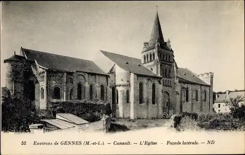 Ak Cunault Maine et Loire, L'Eglise