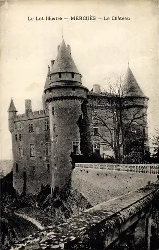 Ak Mercuès Lot, Le Chateau